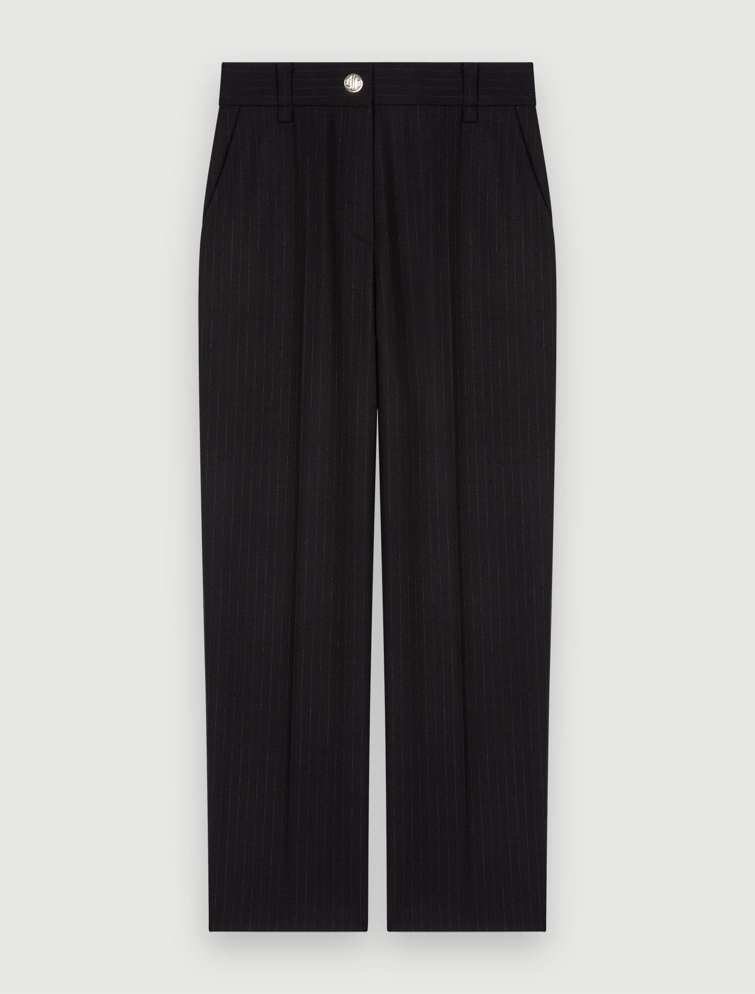 Pantalon de tailleur à rayures tennis
