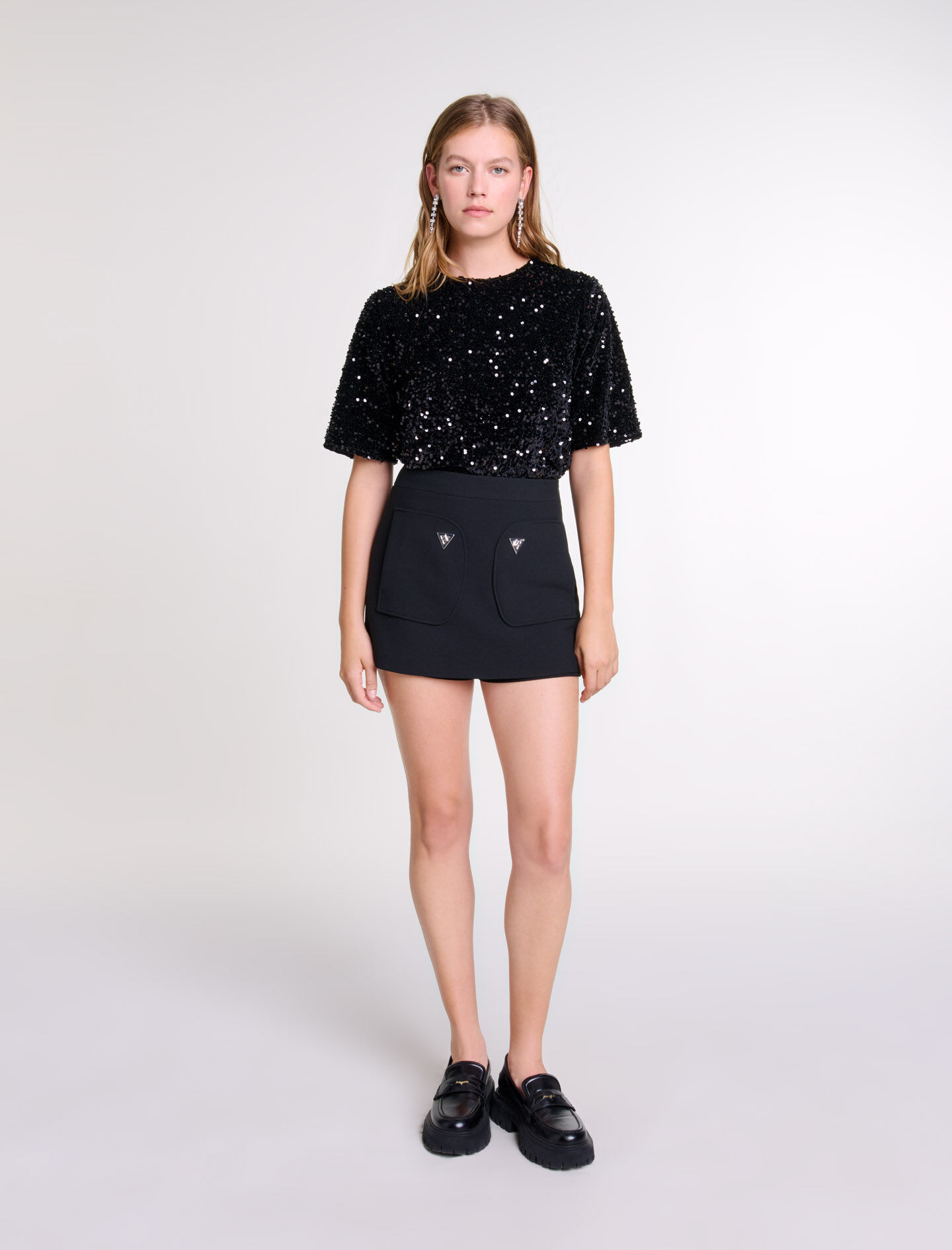 Jupe courte maje outlet