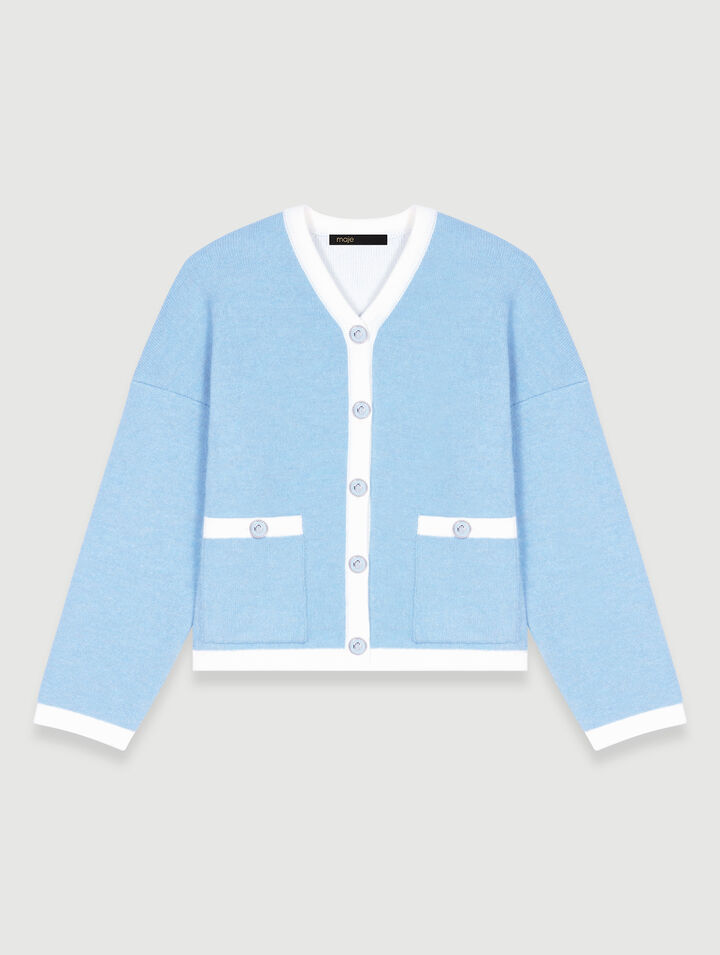 Knit cardigan