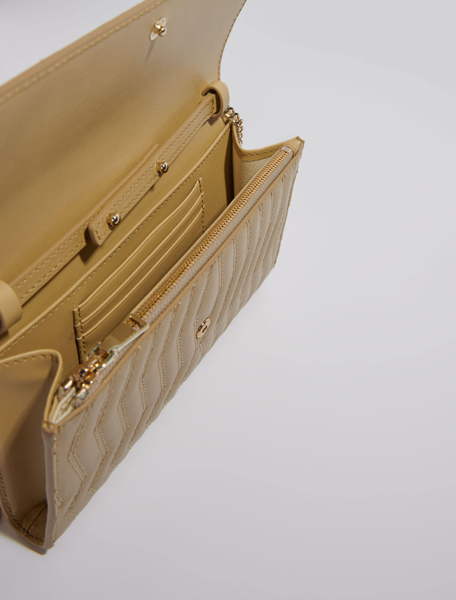 Portefeuille à chaîne en cuir