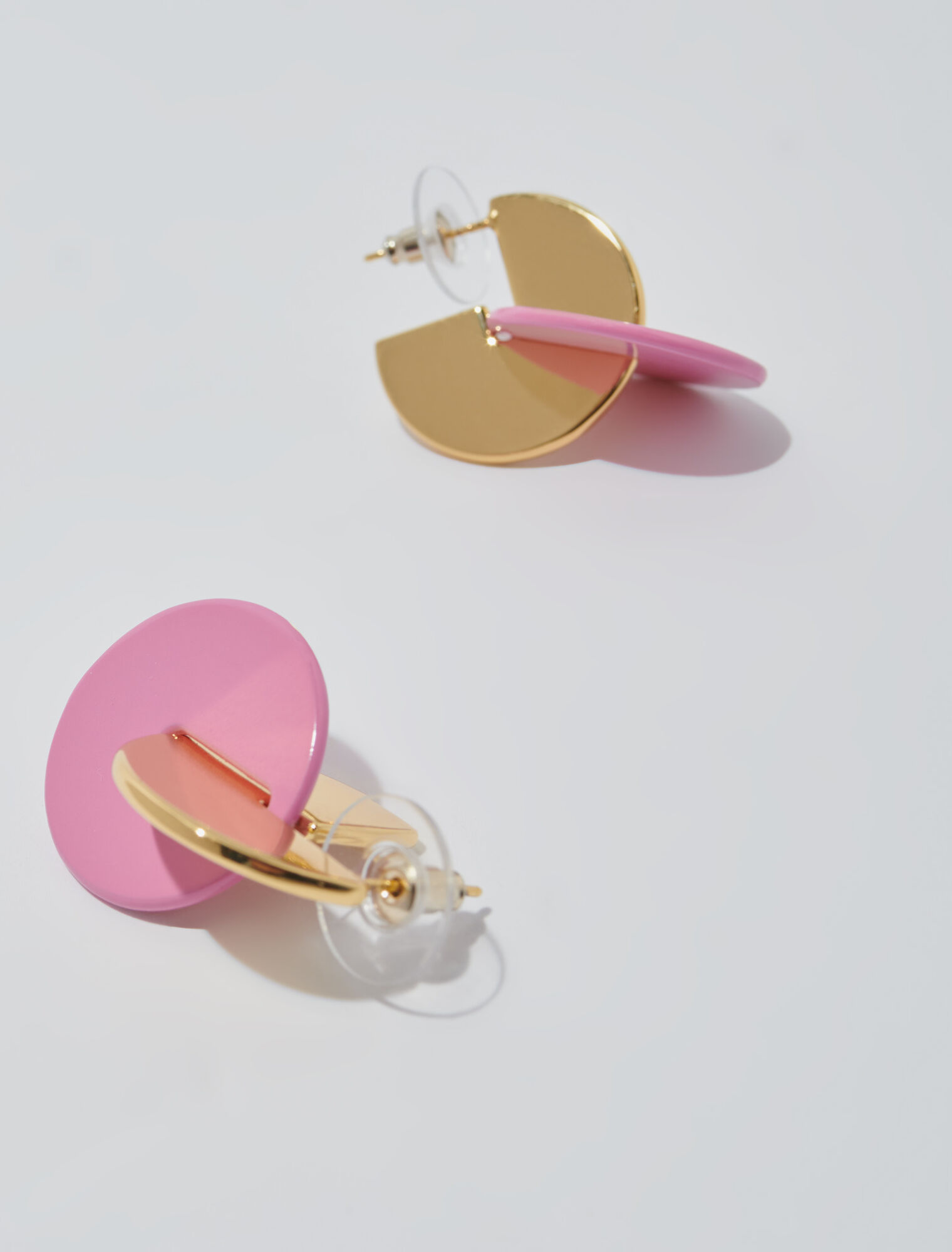 Boucles d'oreilles émaillées