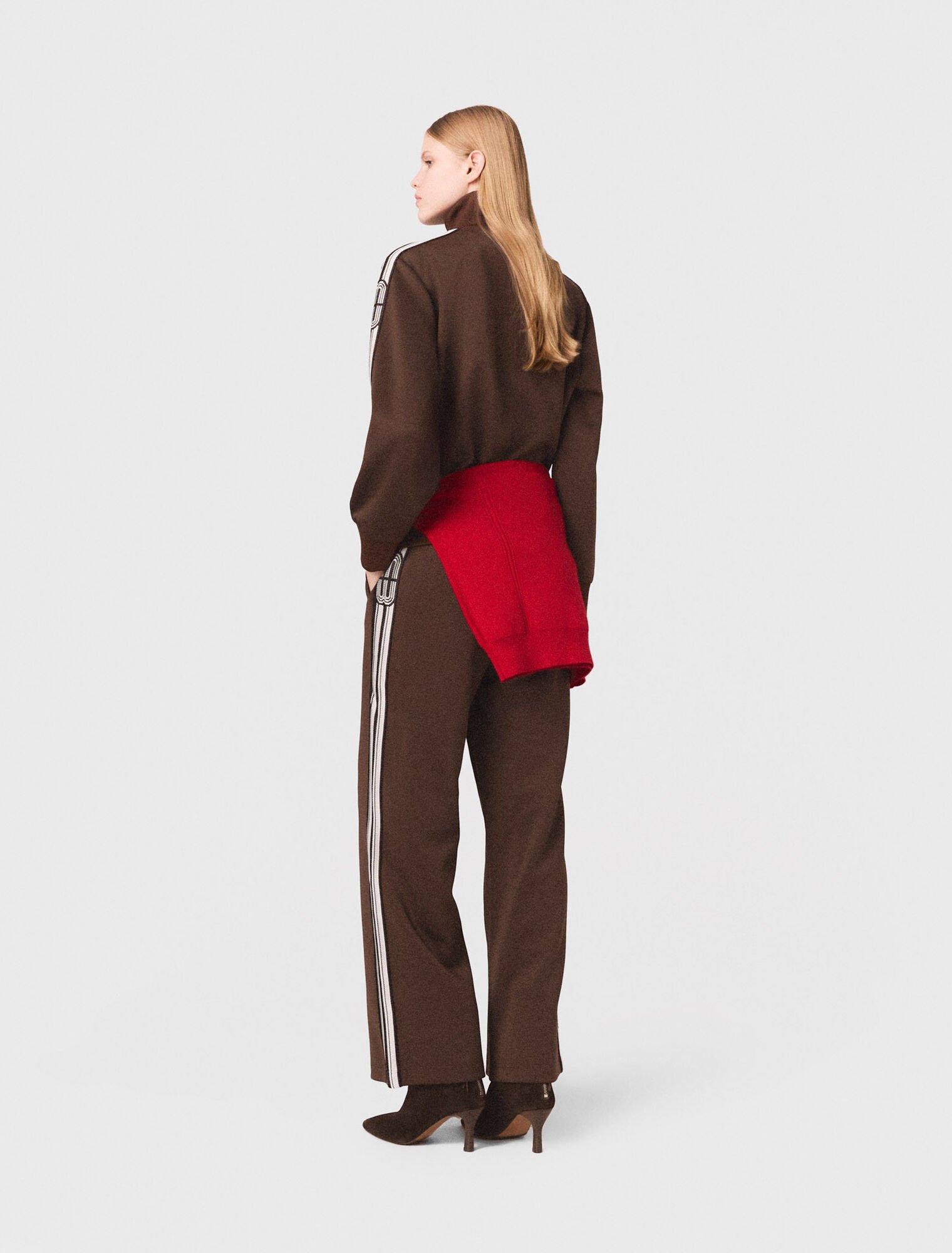 Sweatshirt with straight stripes Sweatshirt with straight stripes
