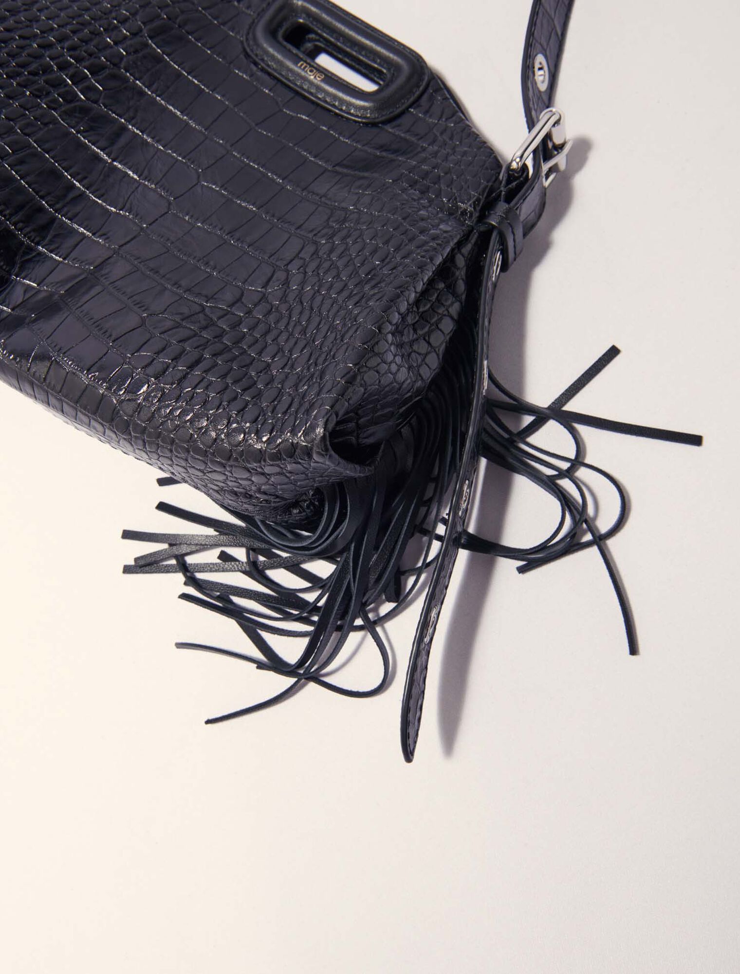 Sac Miss M Mini en cuir embossé