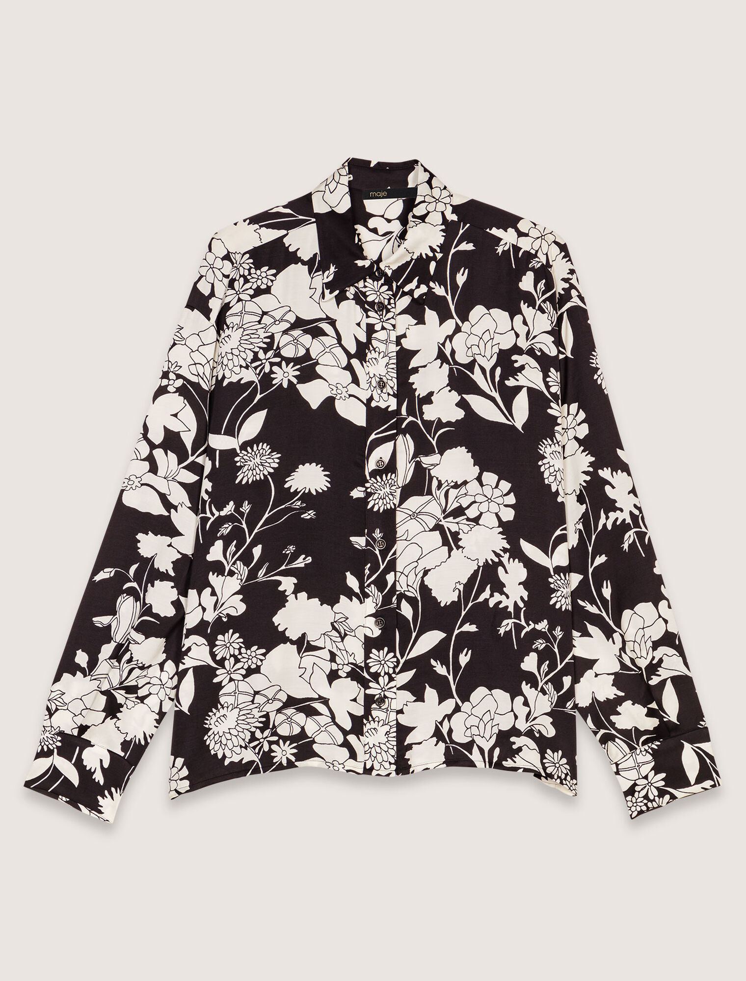 Chemise à imprimé floral
