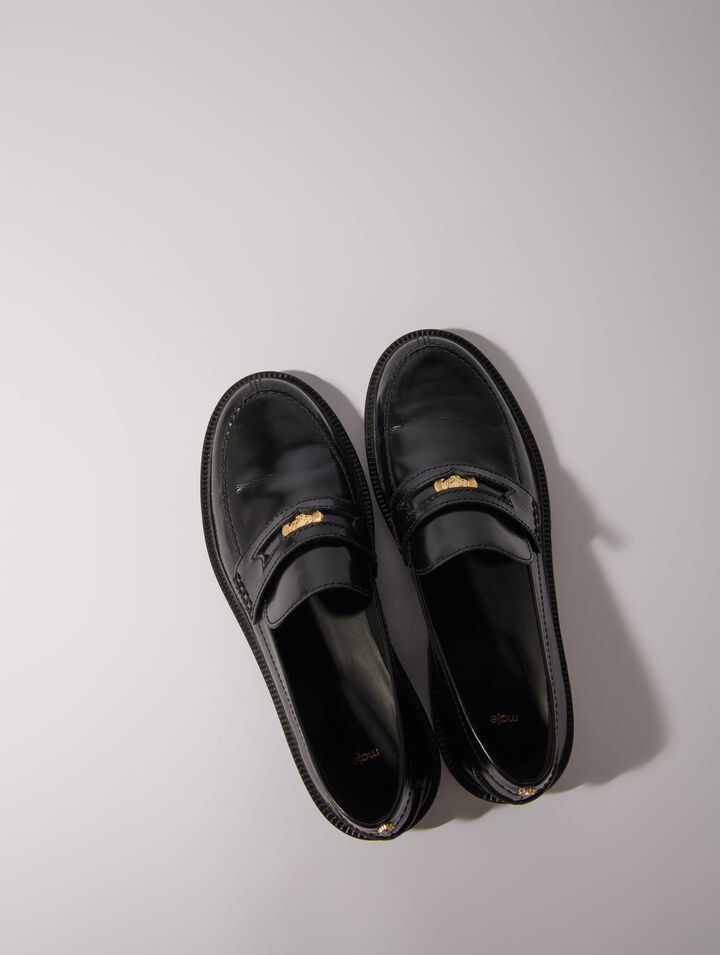 Mocassins en cuir