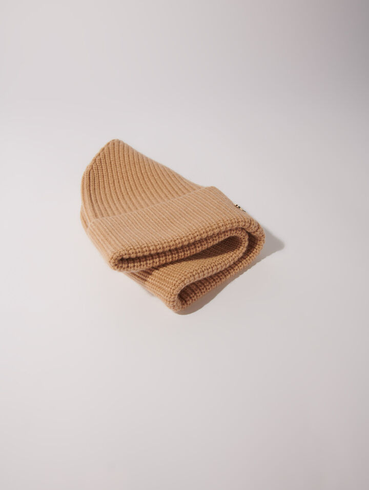 Bonnet en laine et cachemire