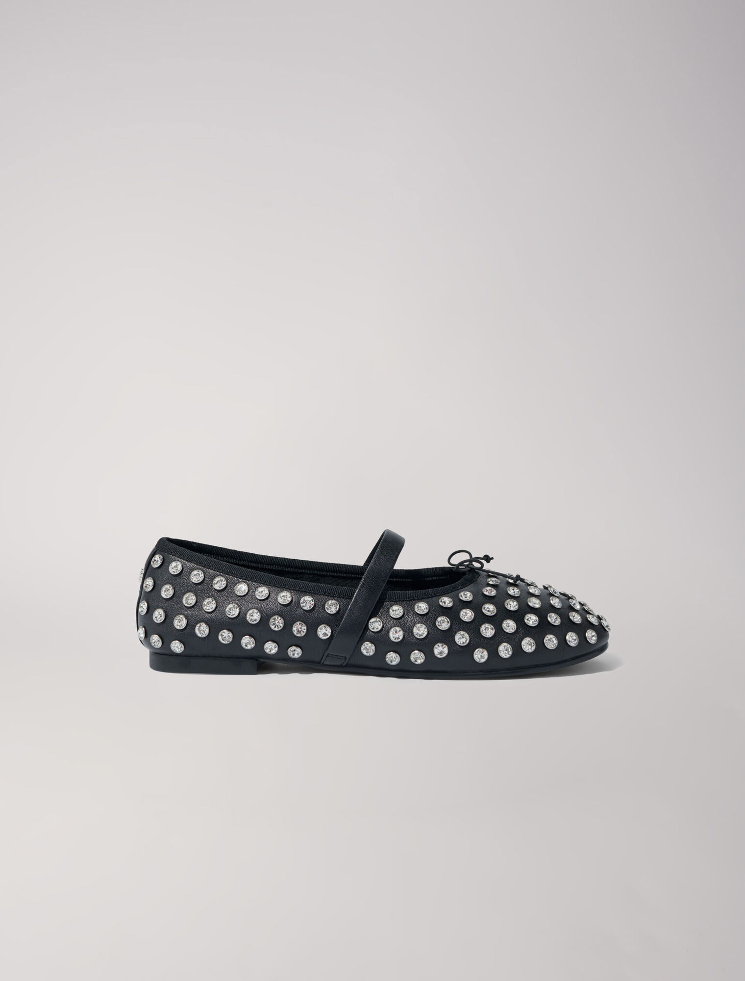 Rhinestone ballerinas