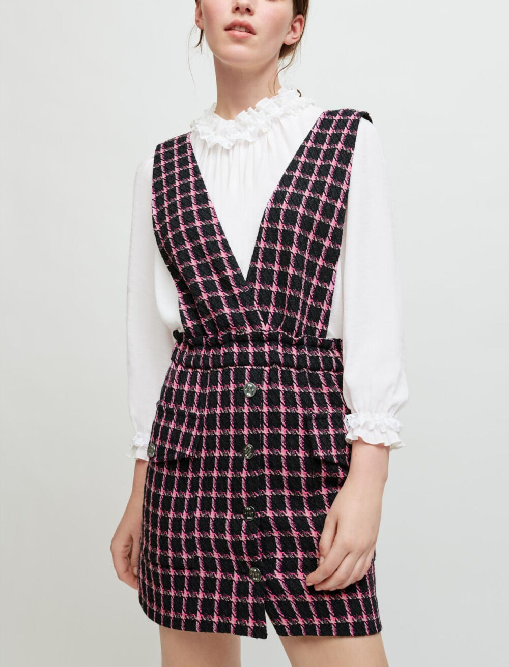 Robe maje carreaux 2025
