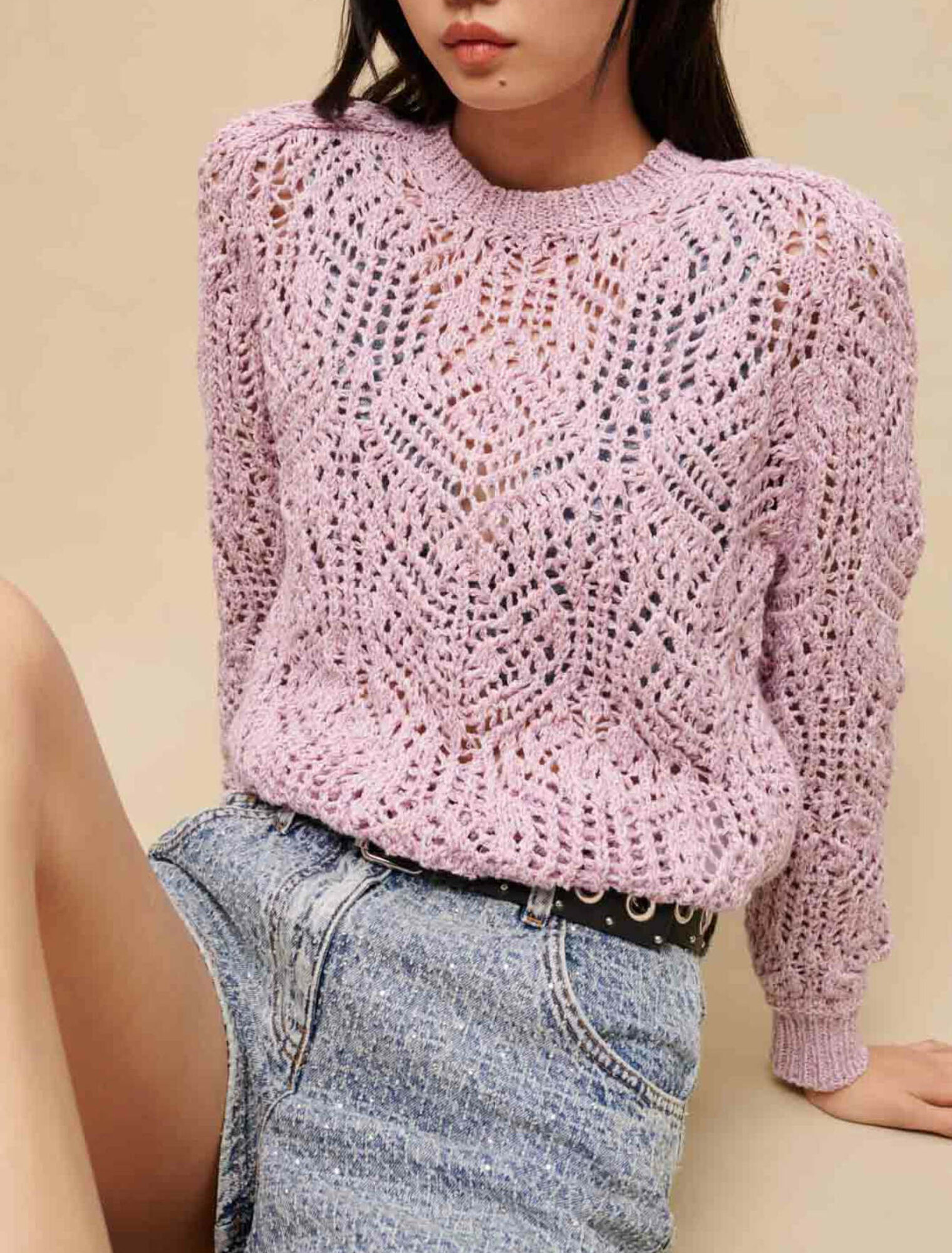 Crochet sweater