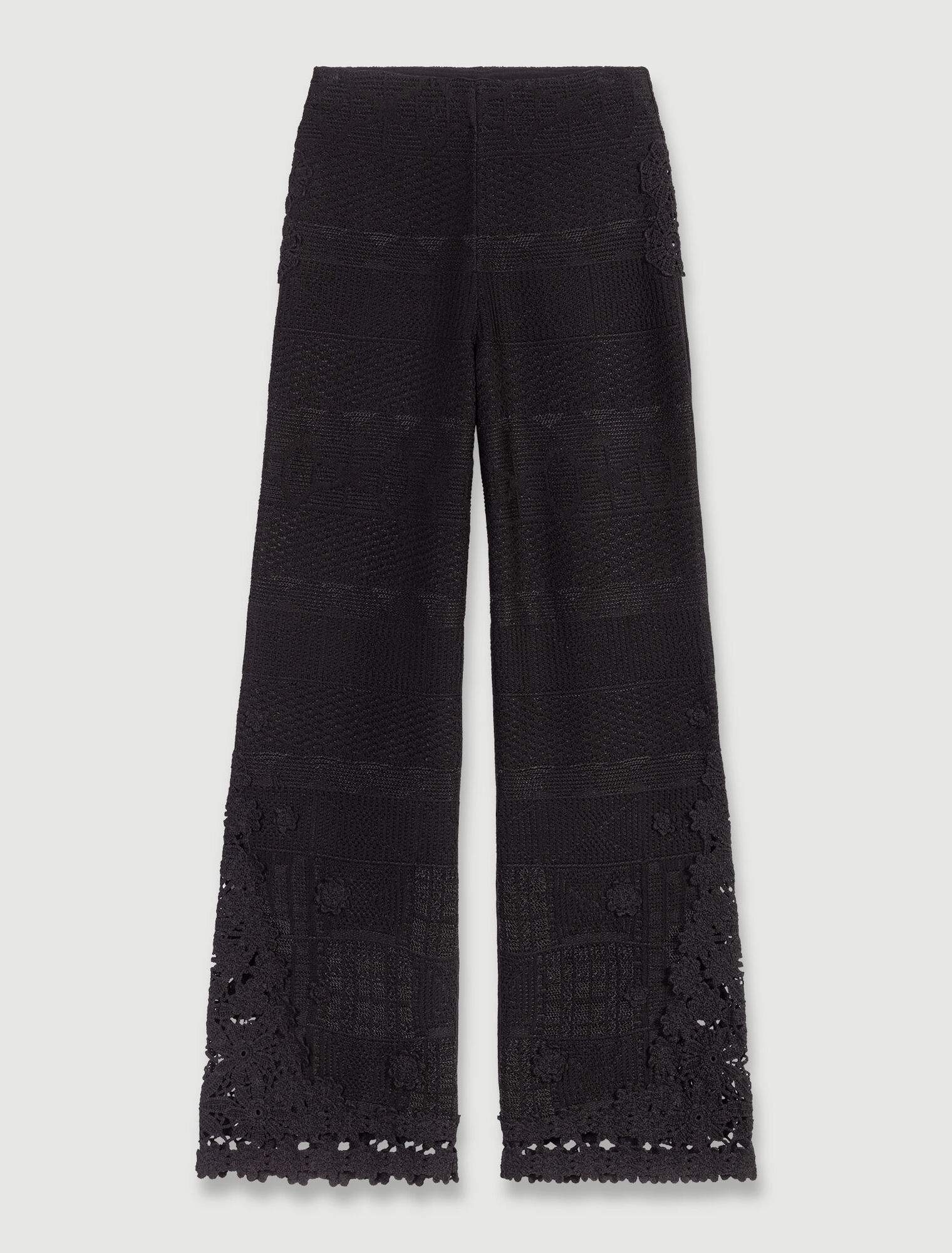 Pantalon en crochet