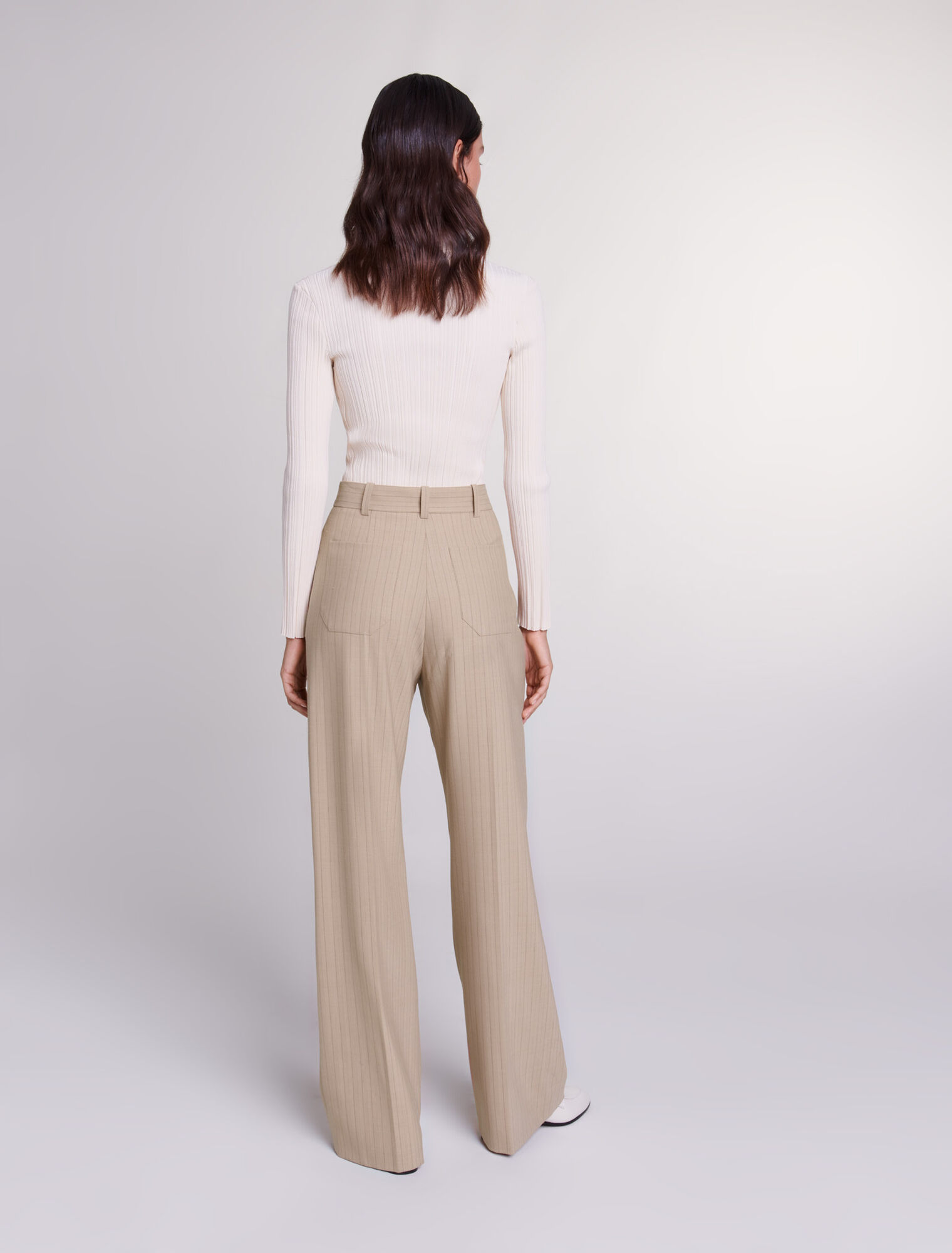 Pantalon taille haute