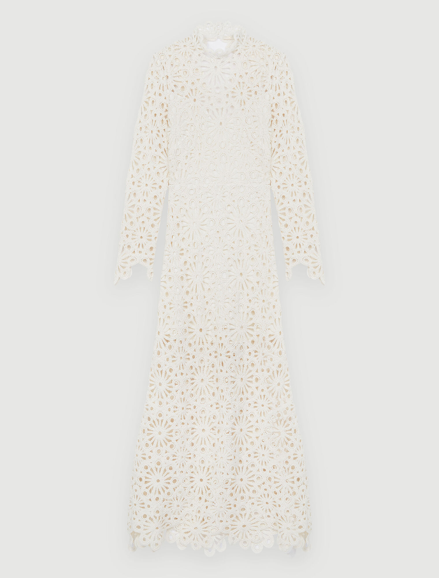 Robe en guipure façon crochet