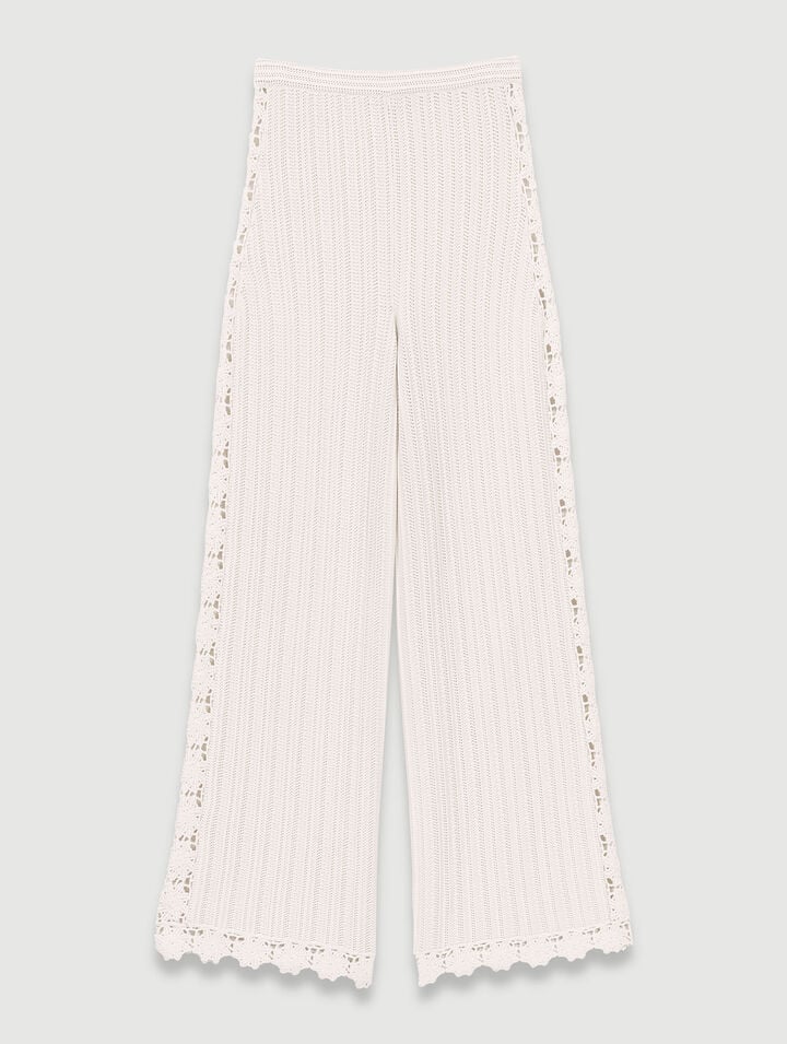 Pantalon en maille