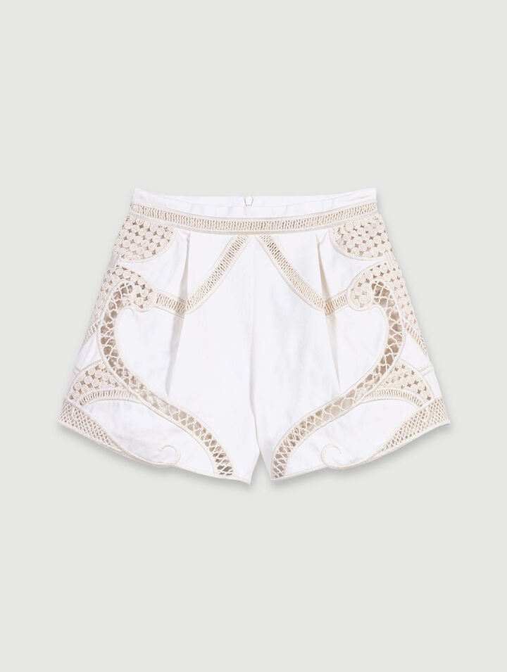Short en crochet