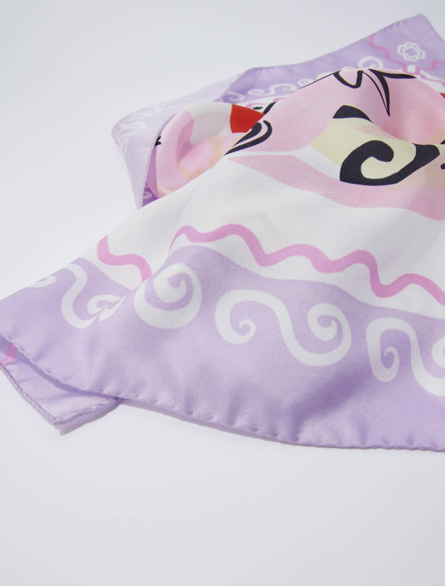 Foulard en soie Paradisio
