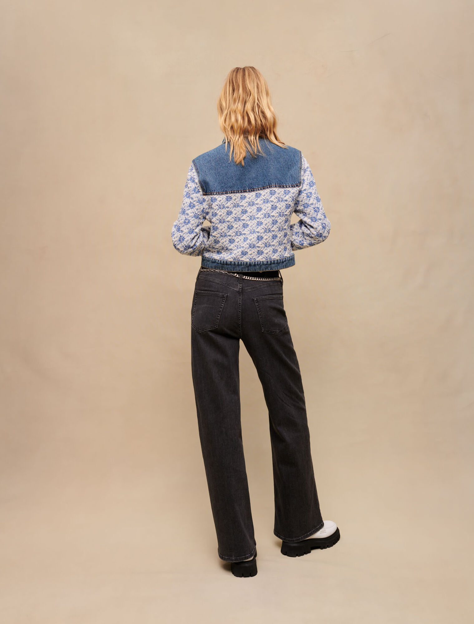 Blouson en jean court