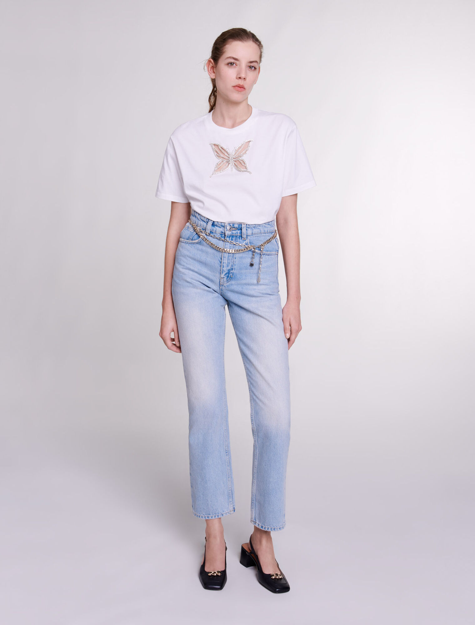 Tee-shirt à strass