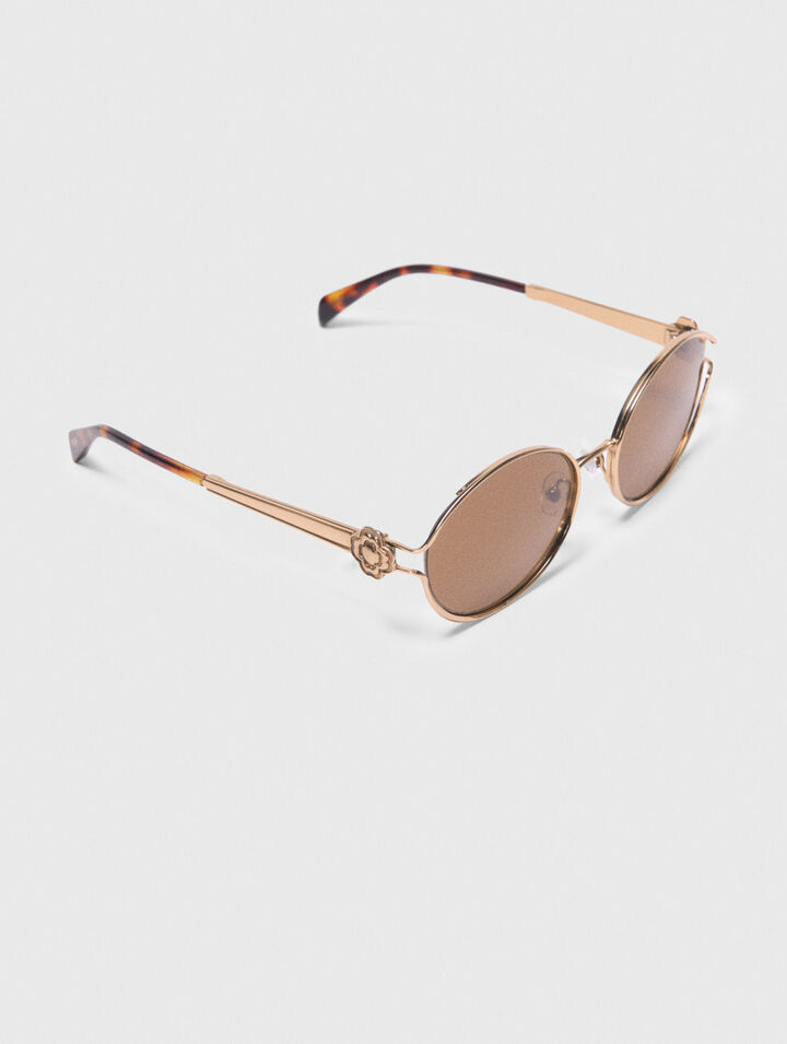 Lunettes de soleil rondes