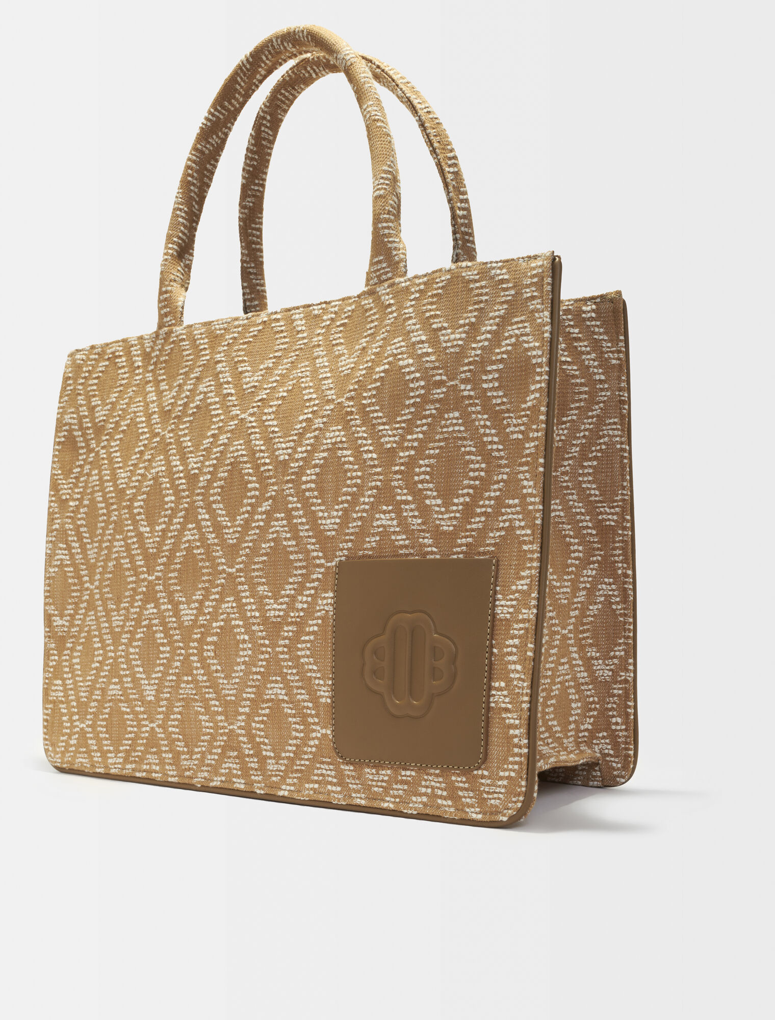 Tote bag with graphic motif