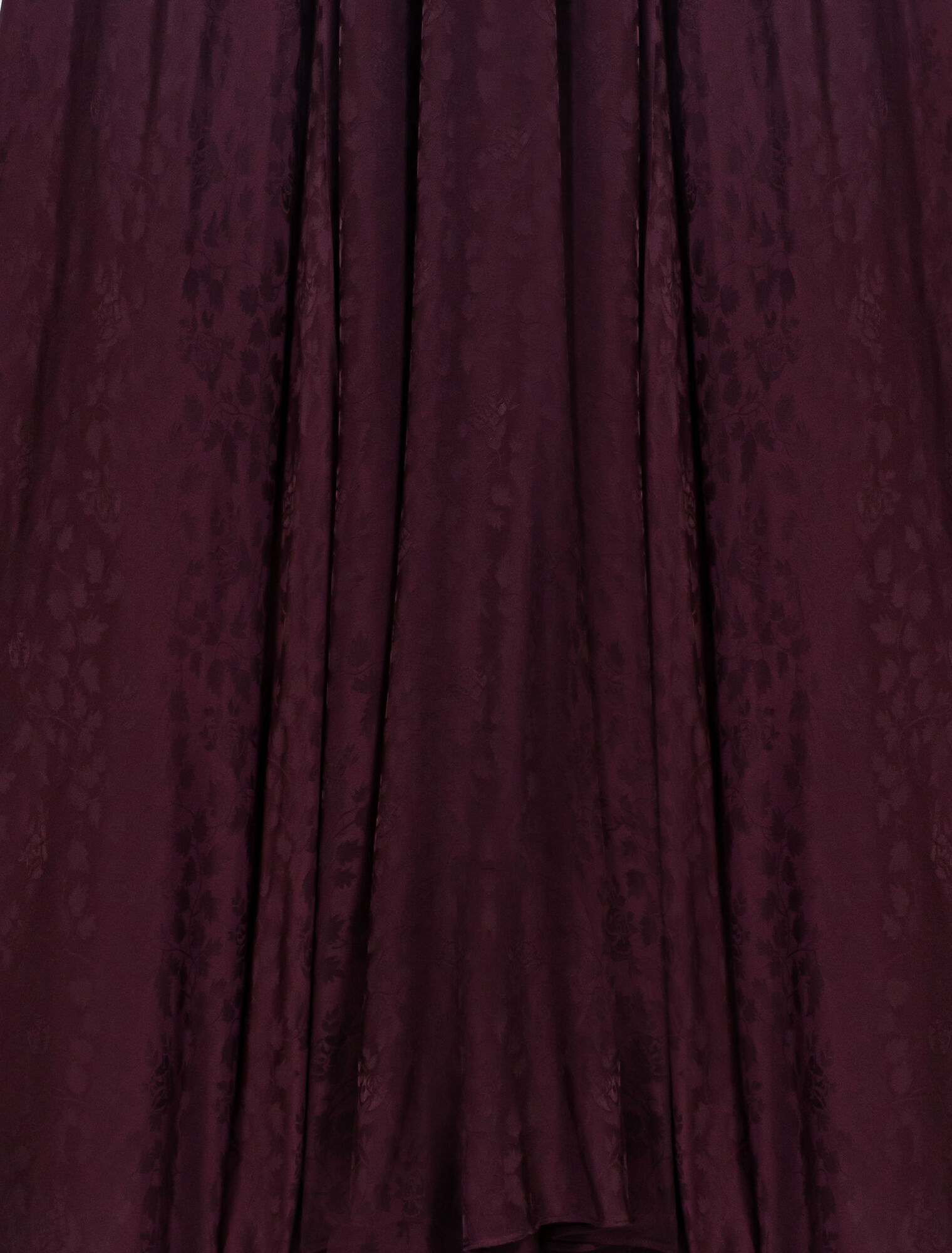 Patterned jacquard maxi dress