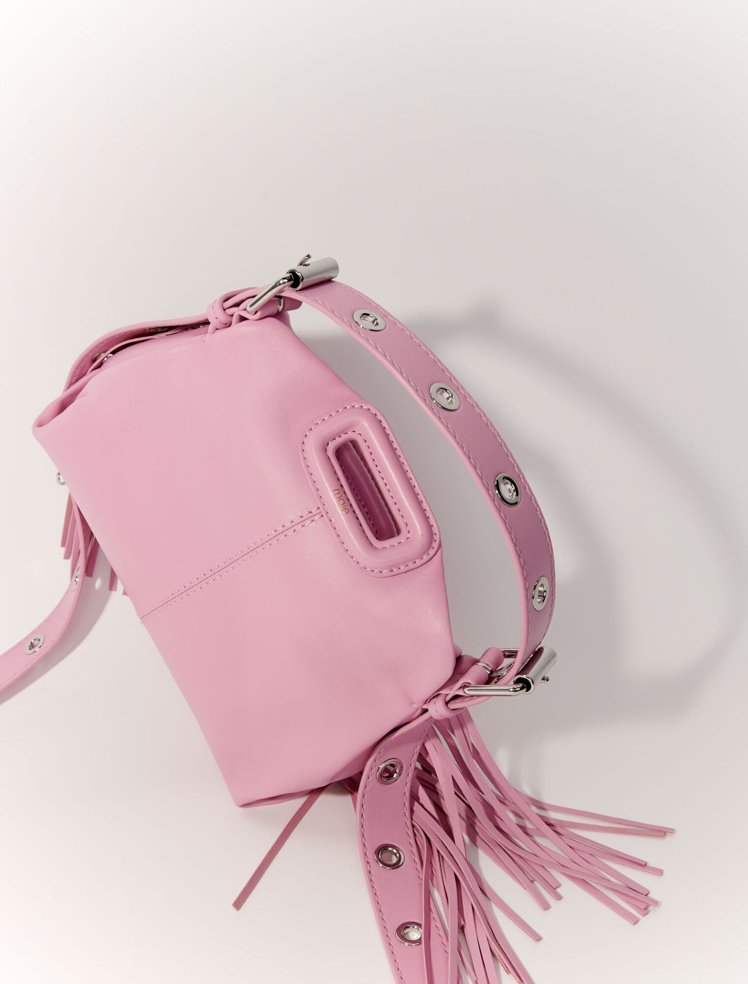 Sac Miss M mini en cuir lisse