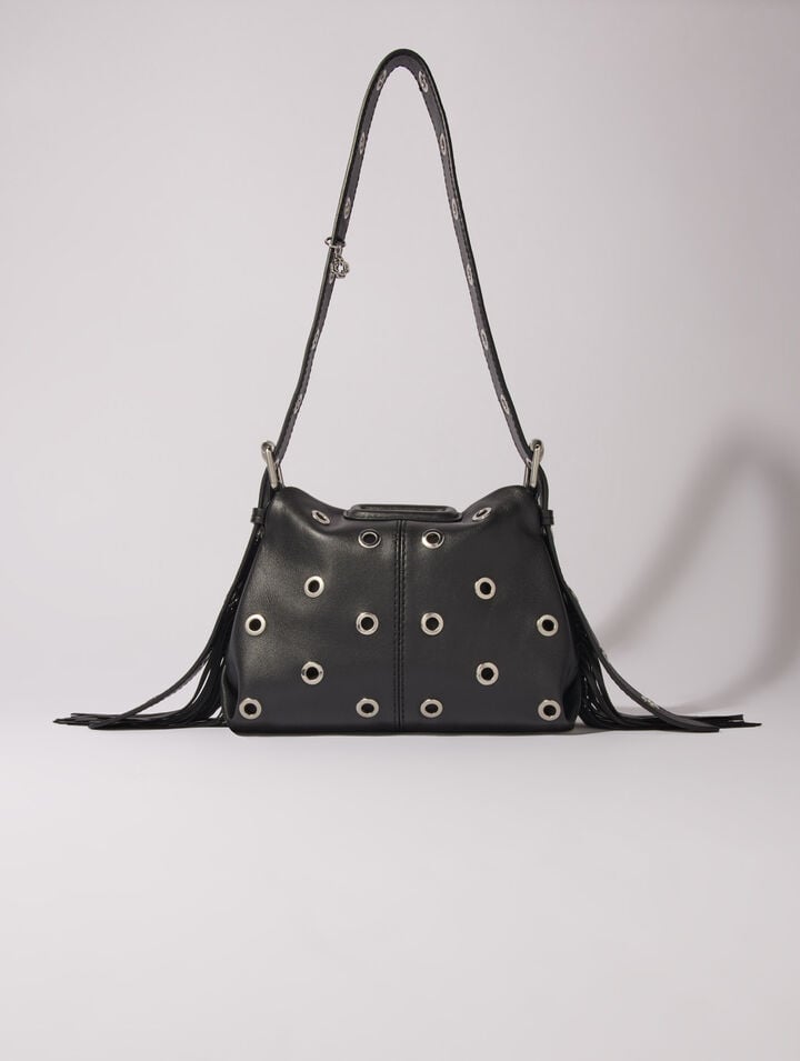 Sac Miss M Mini en cuir et œillets