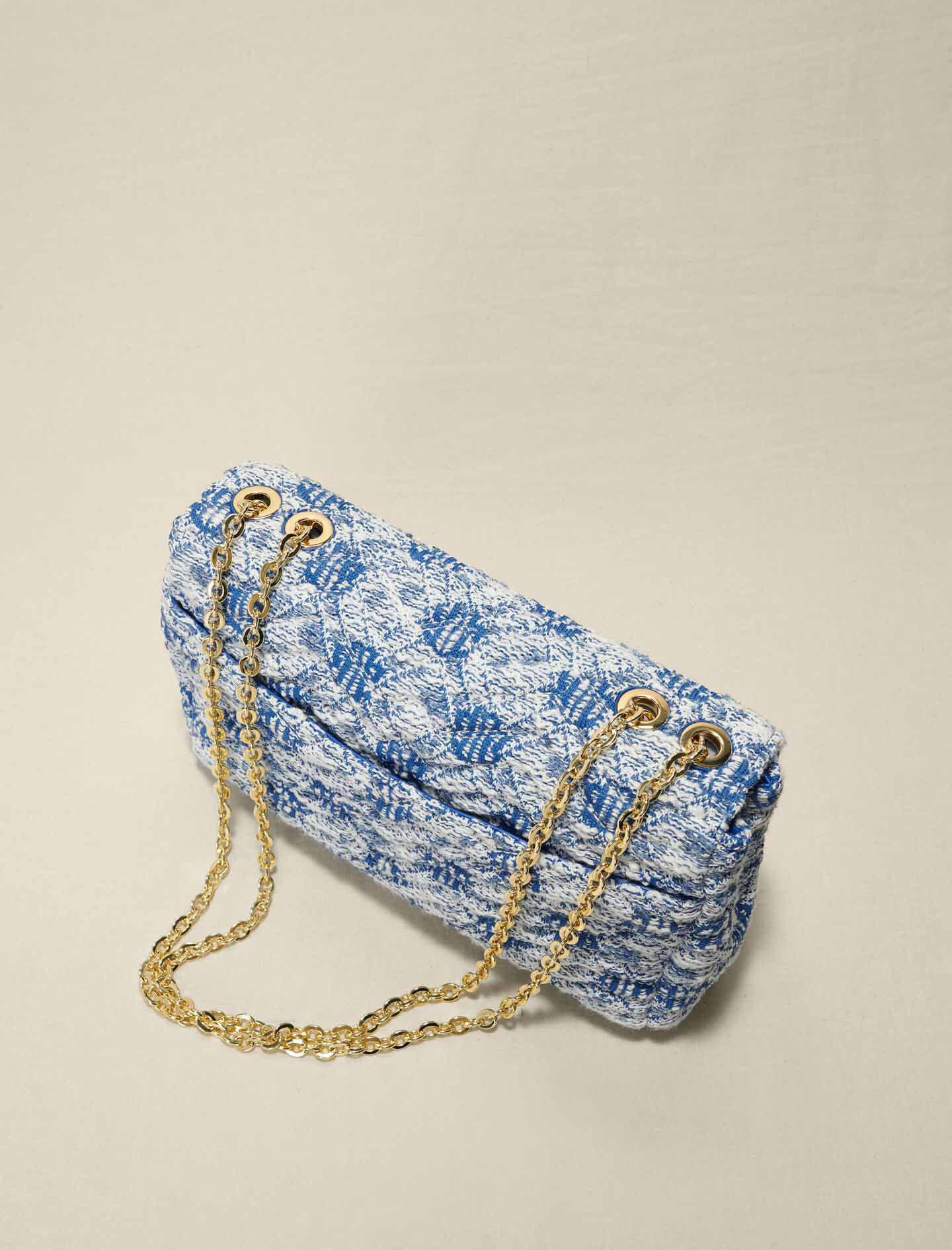 Sac maje bleu on sale