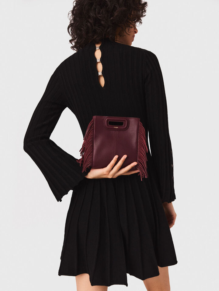 Robe courte en maille