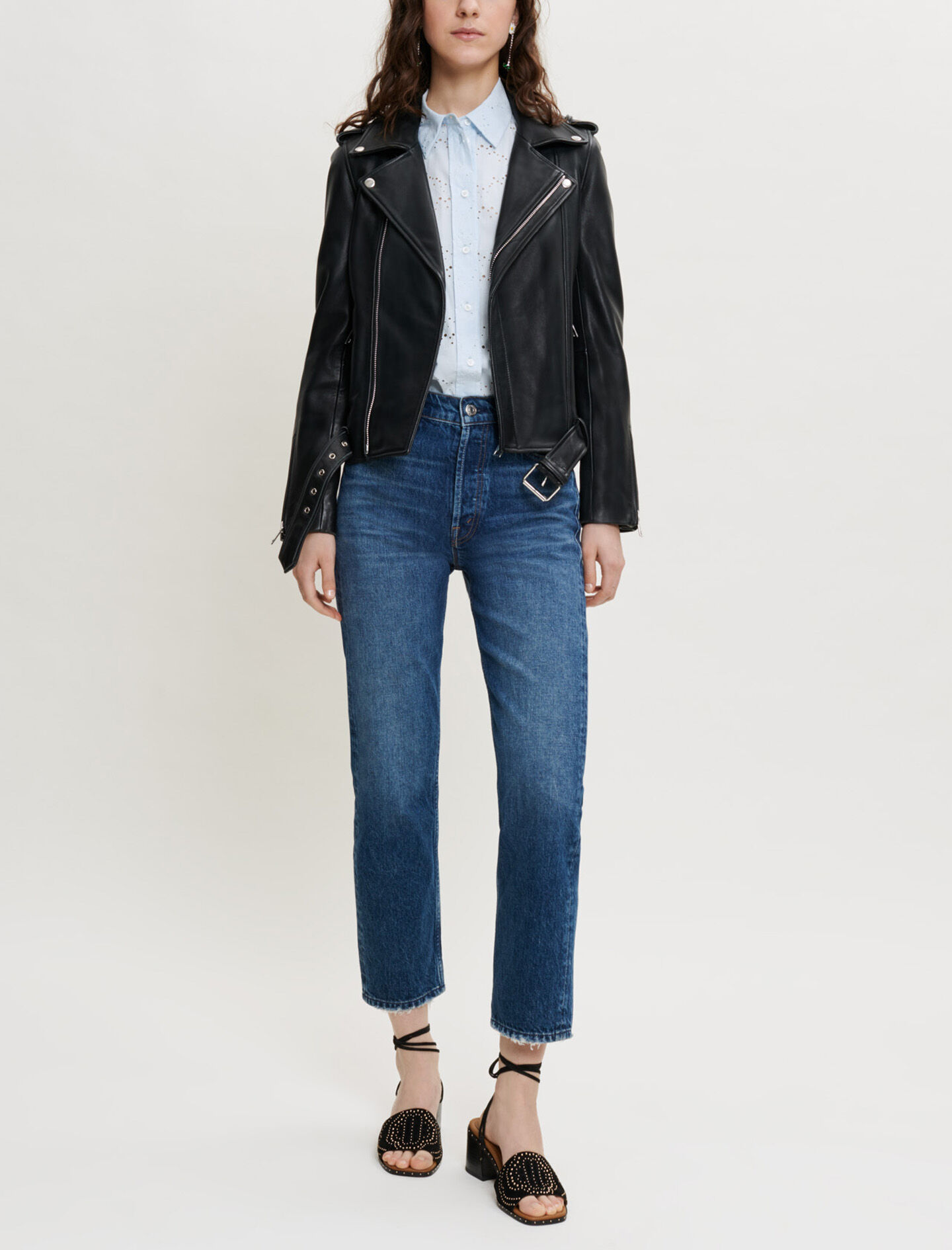 Blouson en cuir