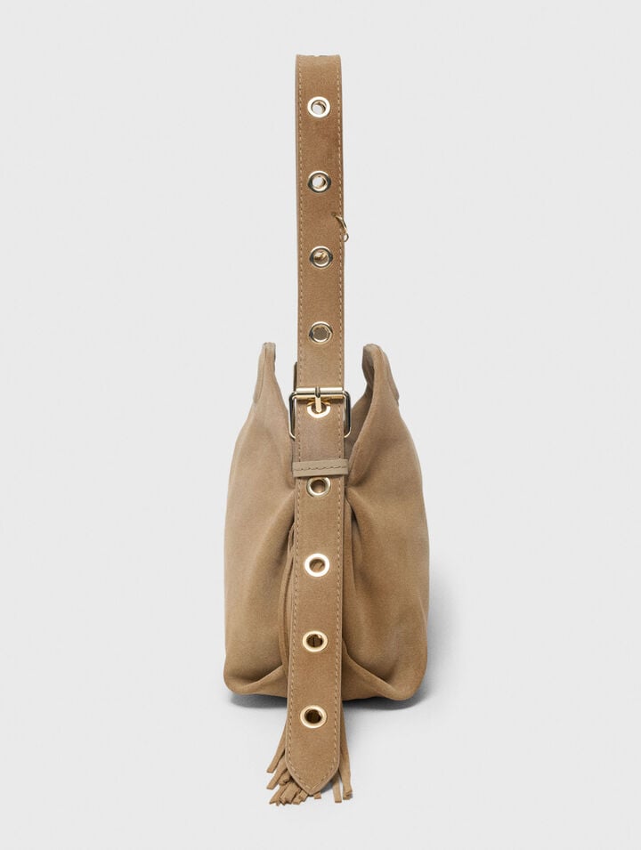 Suede Miss M bag