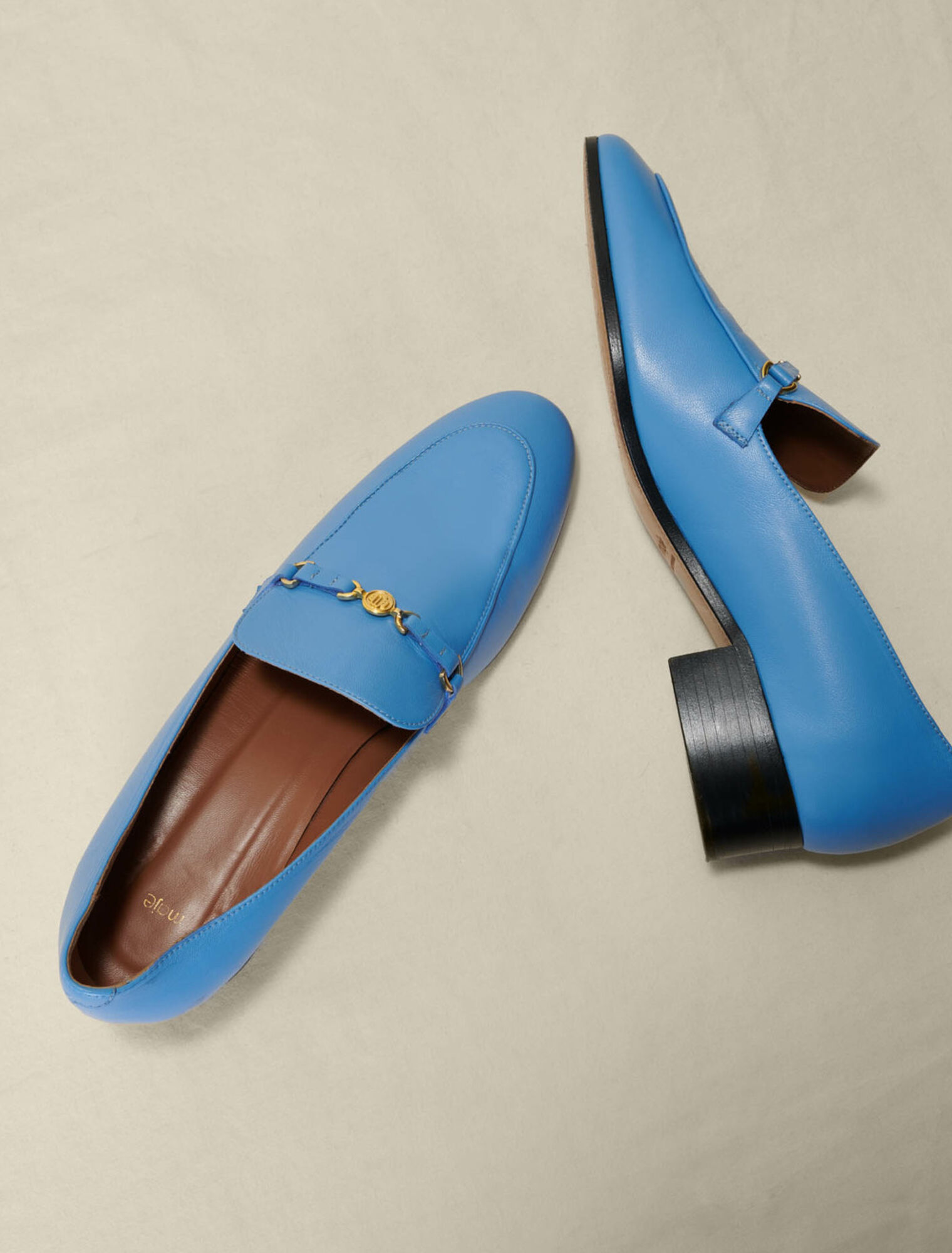 Mocassins en cuir