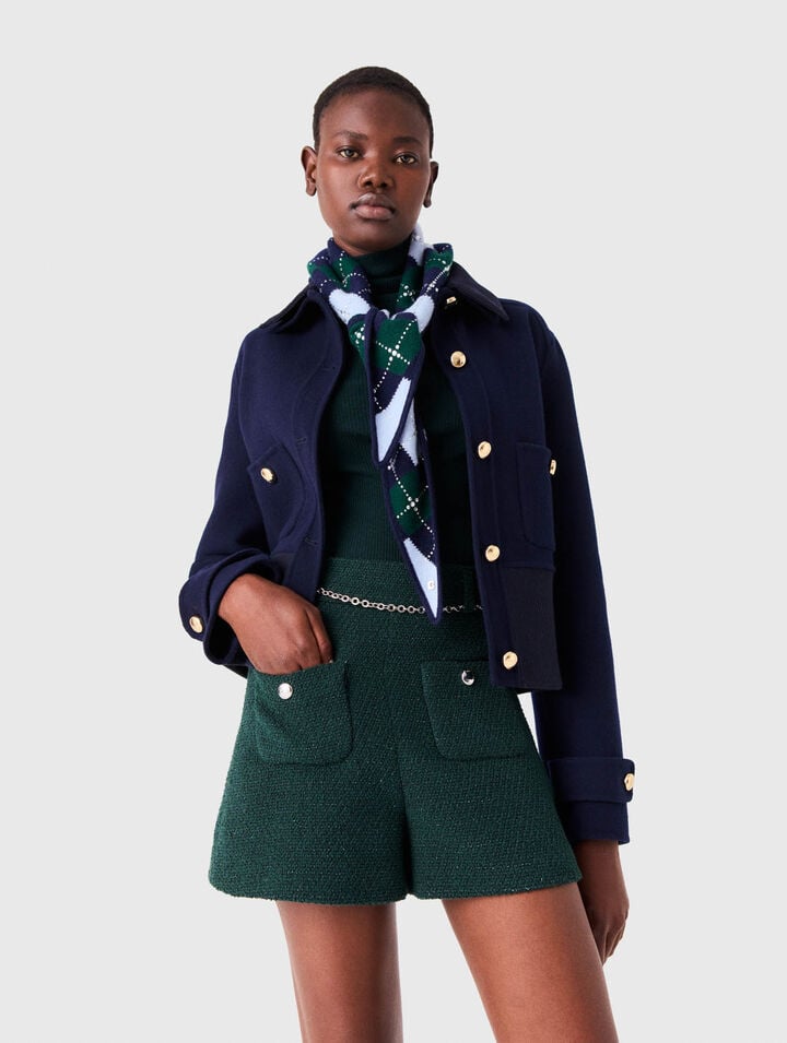 Tweed shorts