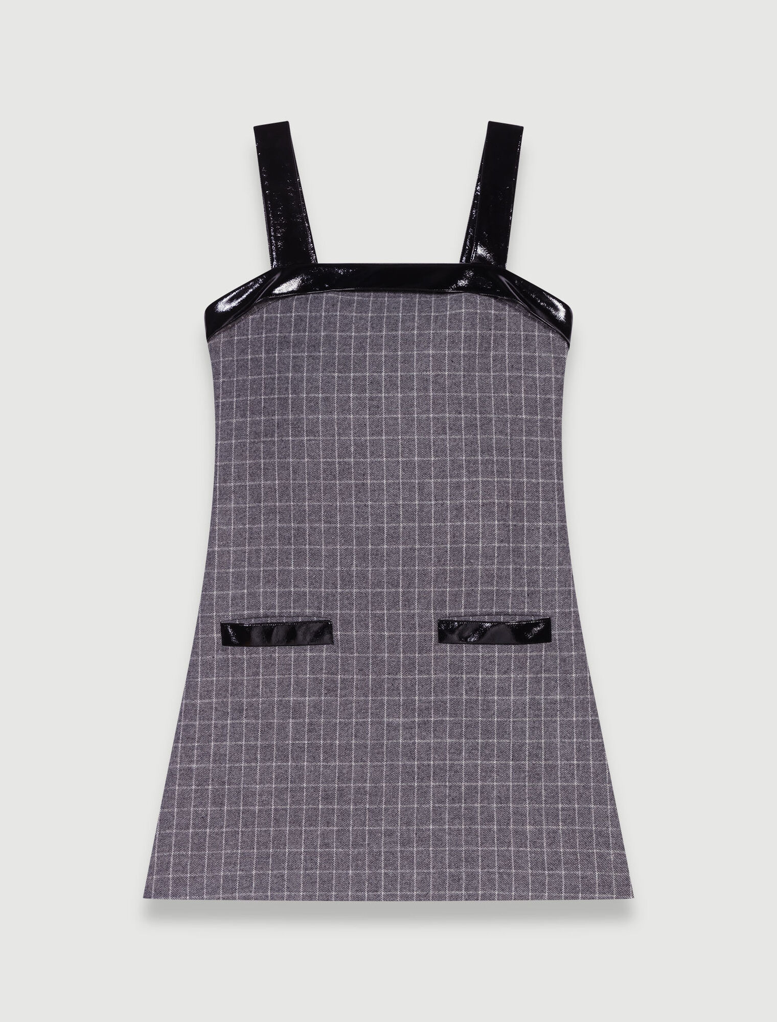 Short checked dress