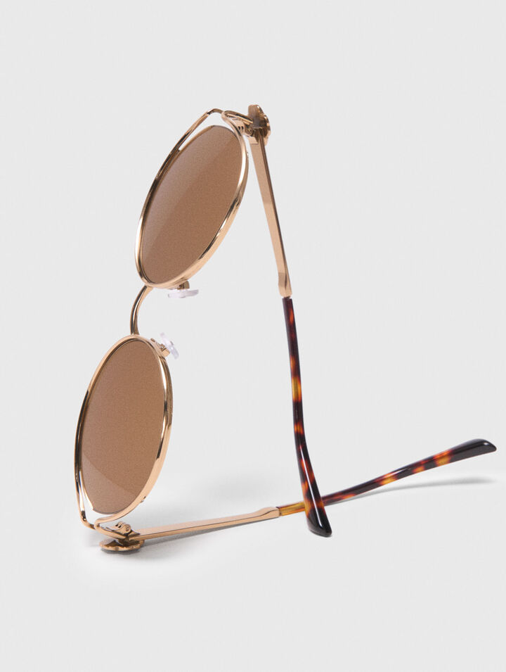 Lunettes de soleil rondes