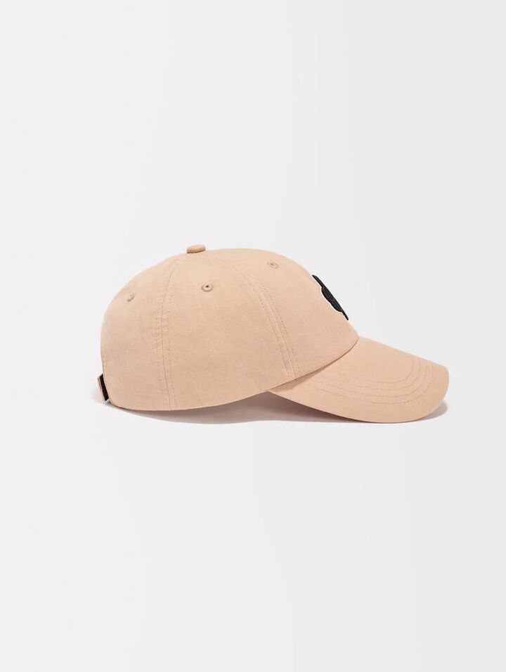 Casquette en coton à logo Clover