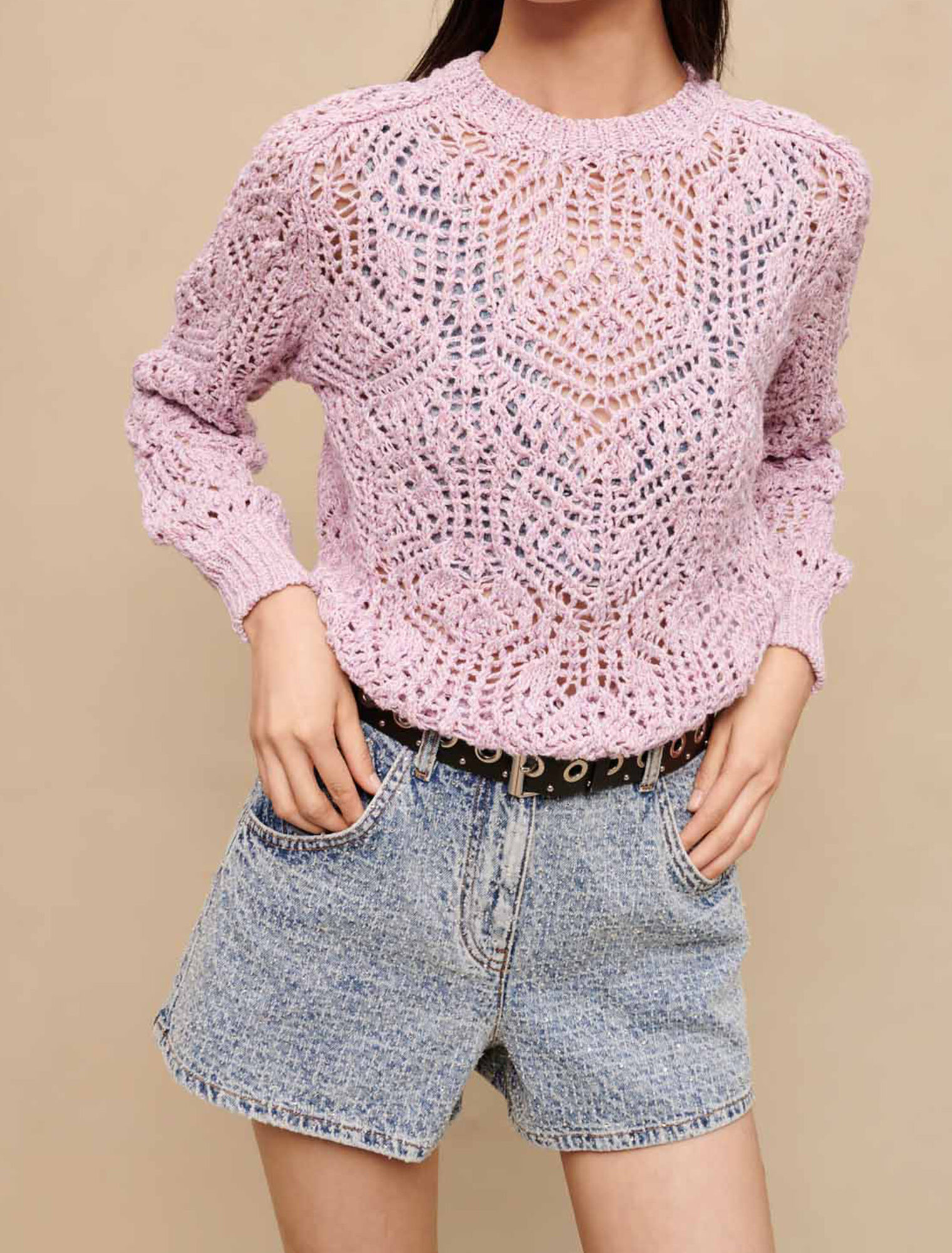 Crochet sweater