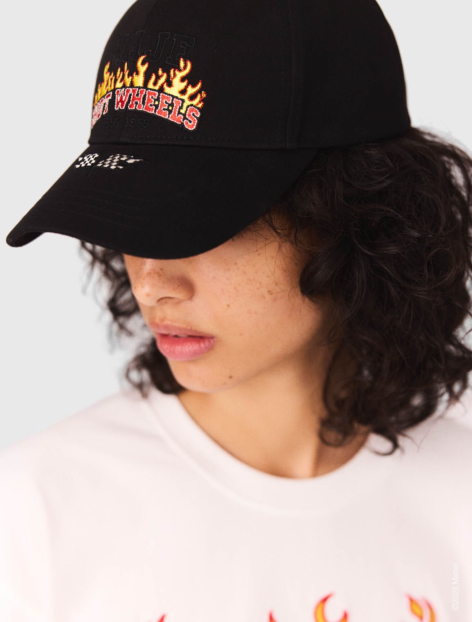 Casquette en coton Hot Wheels x Maje