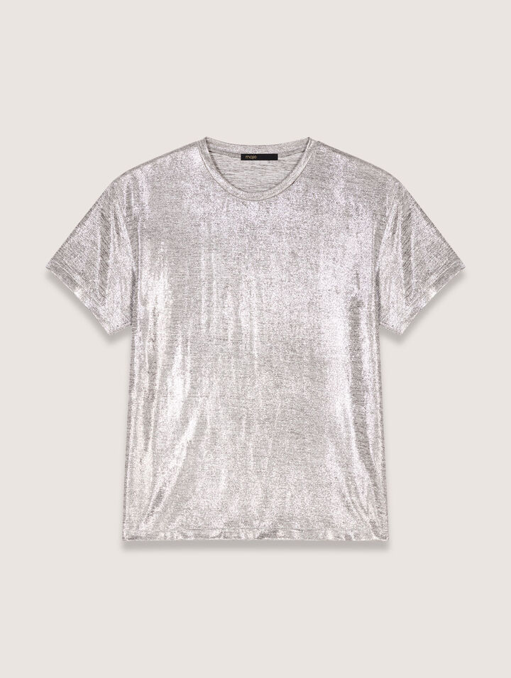 Tee-shirt lamé