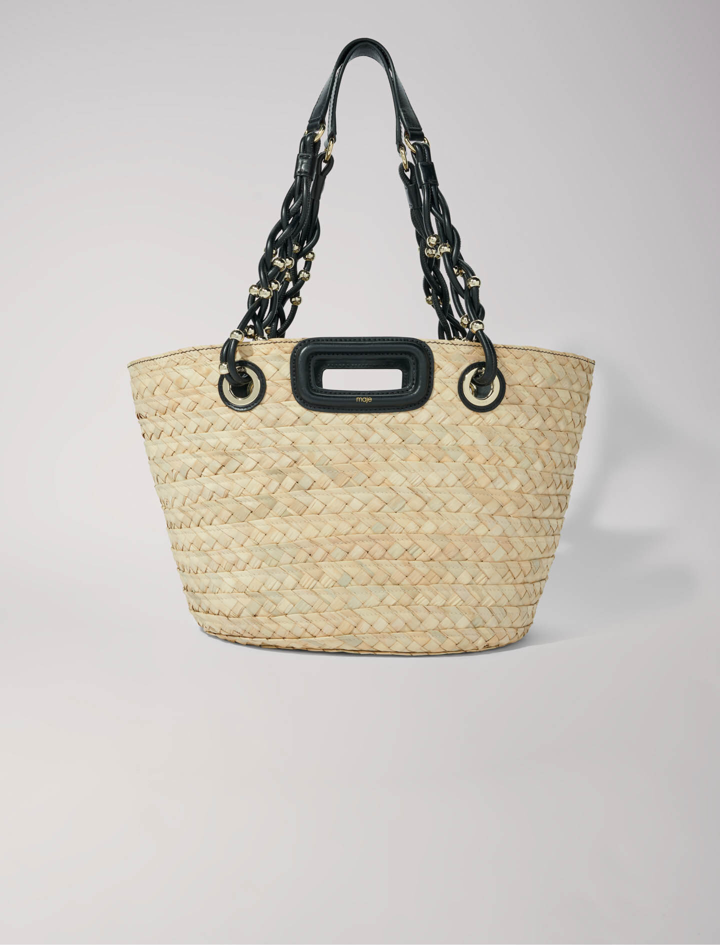 Basket weave bag top