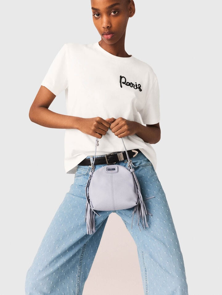 Tee shirt avec logo Paris brod&eacute;