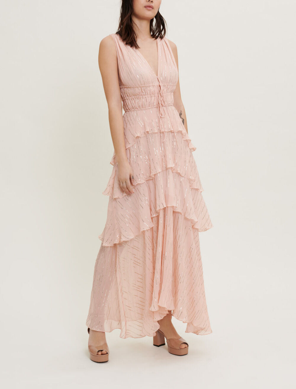 Robe soie maje top