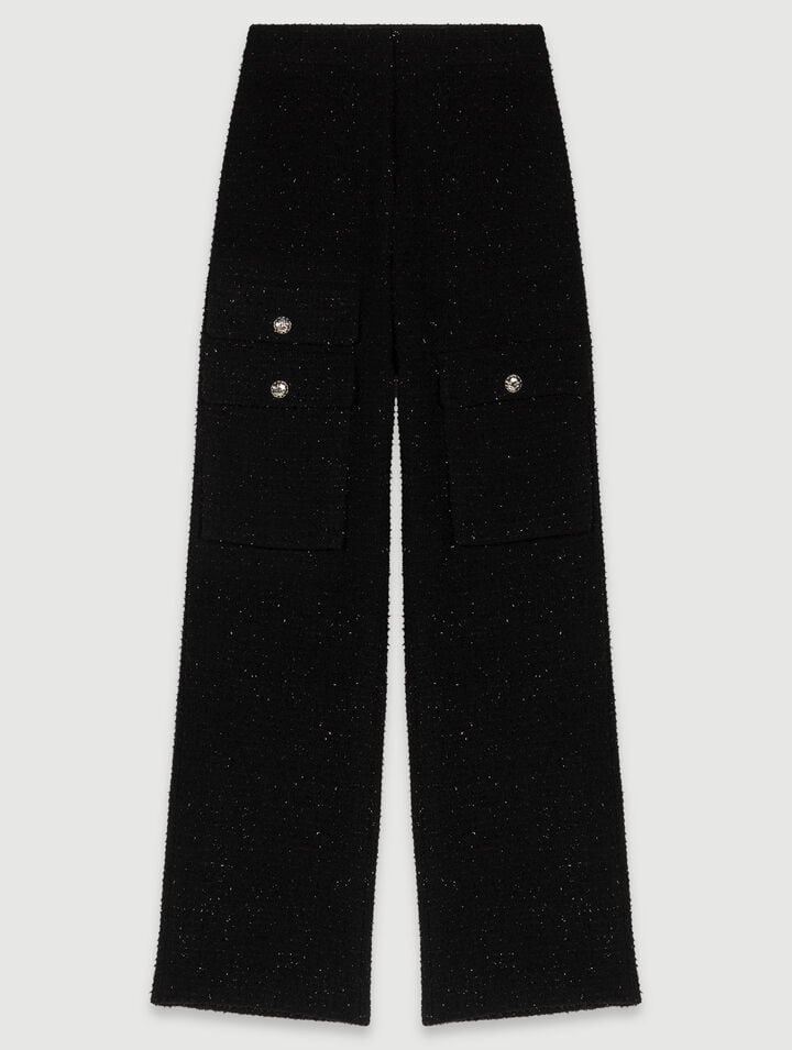 Pantalon en tweed