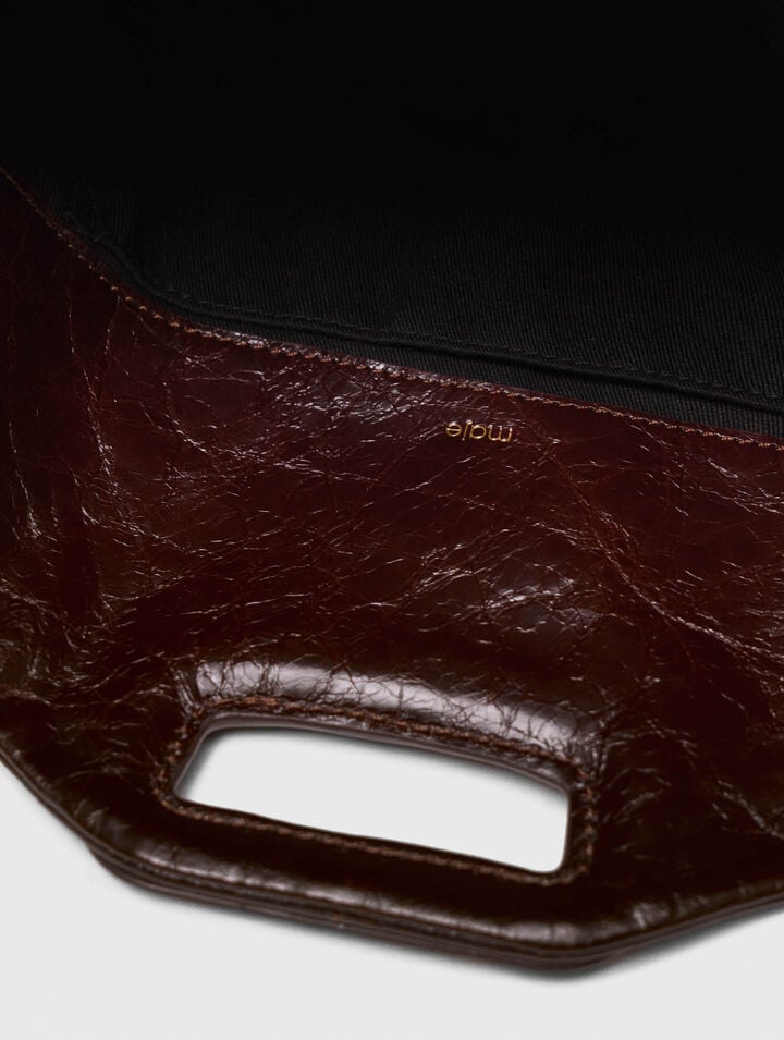 Sac Miss M en cuir craquelé
