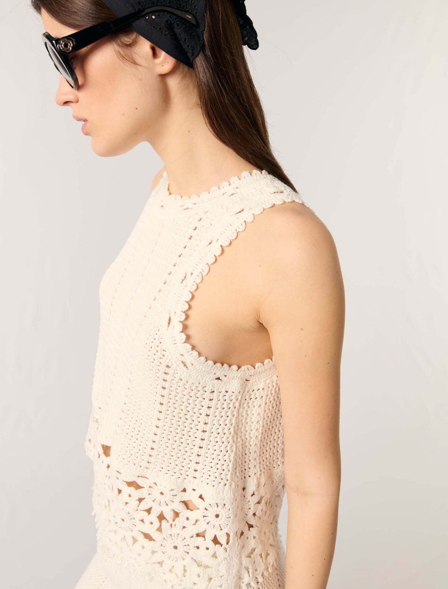 Débardeur en crochet