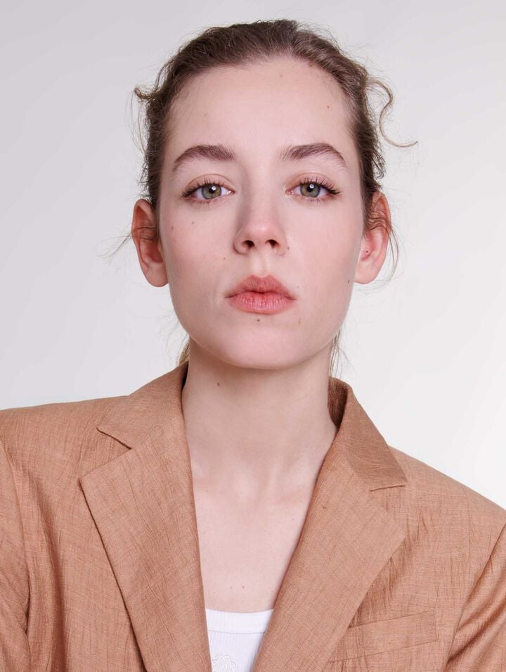 Veste de tailleur en lin