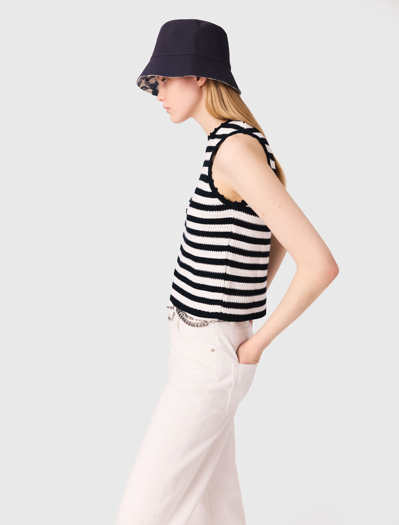 Top en crochet