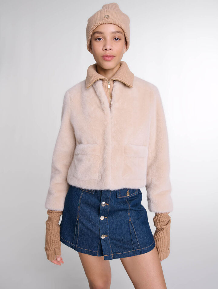 Bonnet en laine et cachemire