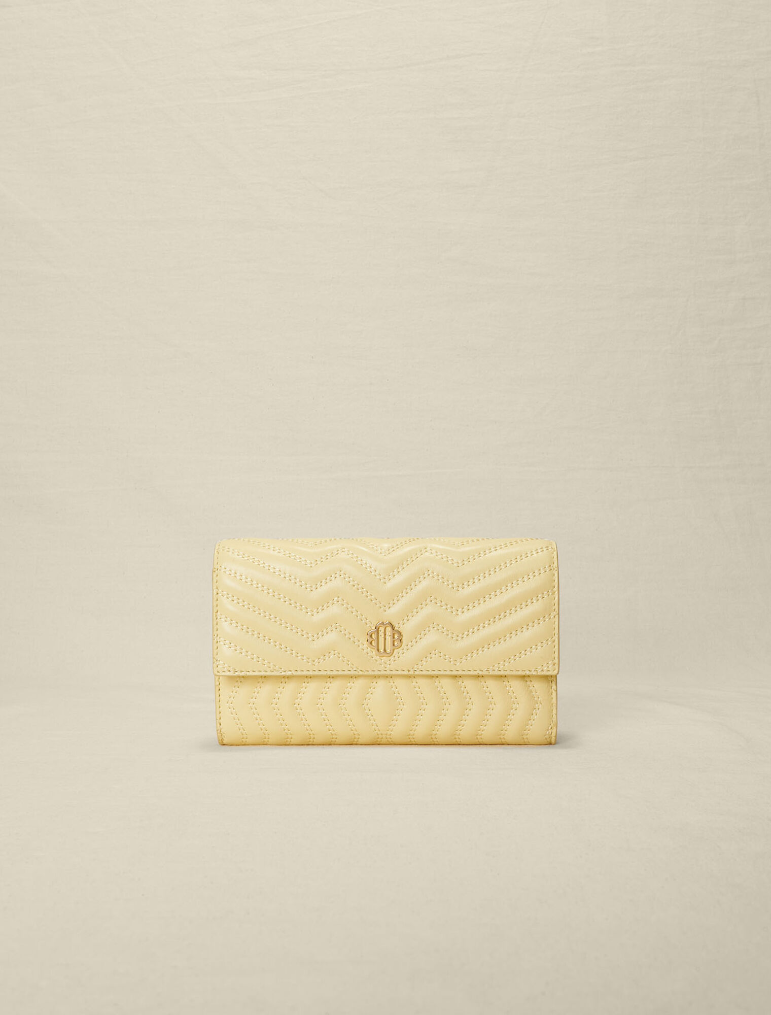 Leather wallet on chain