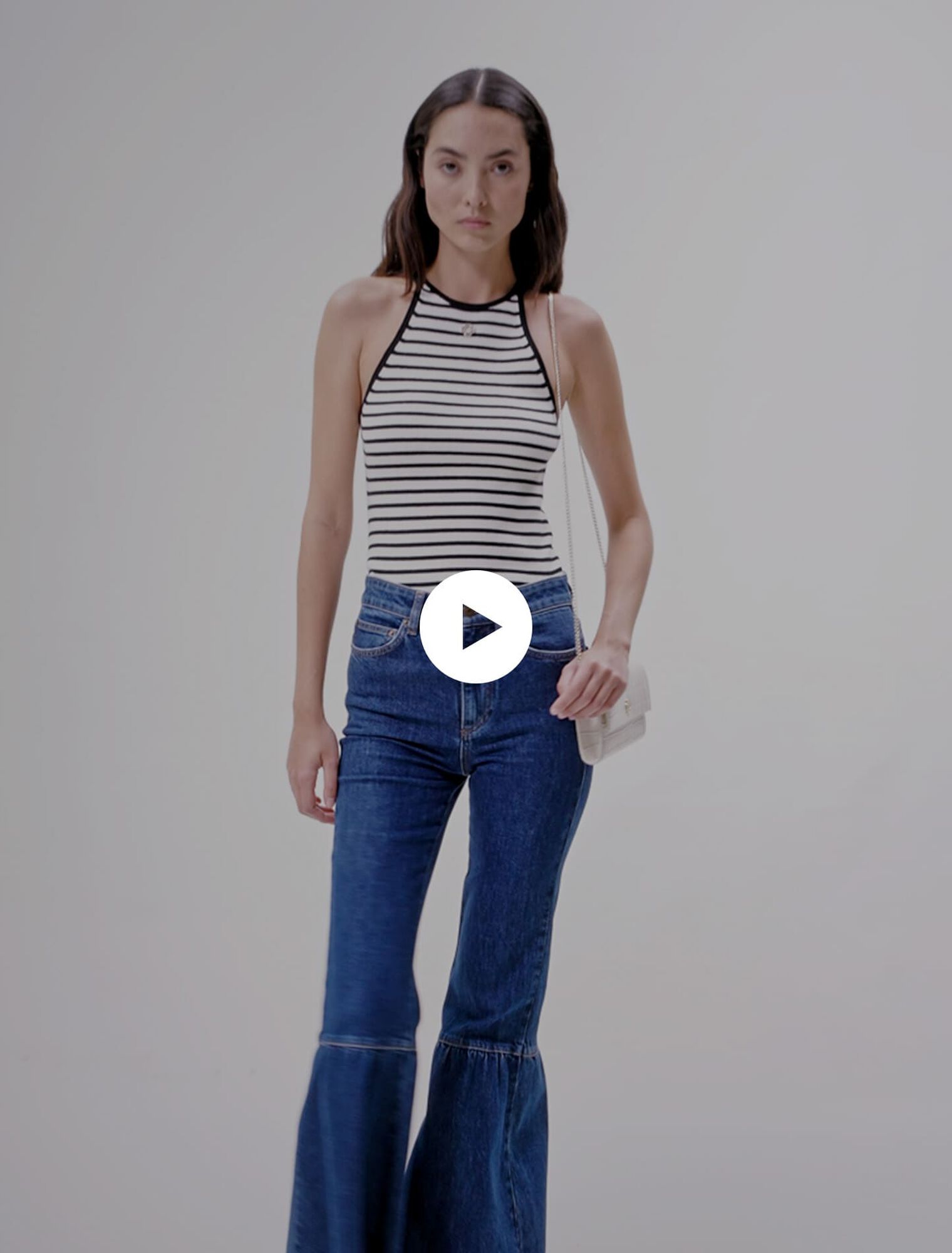 Flared jeans