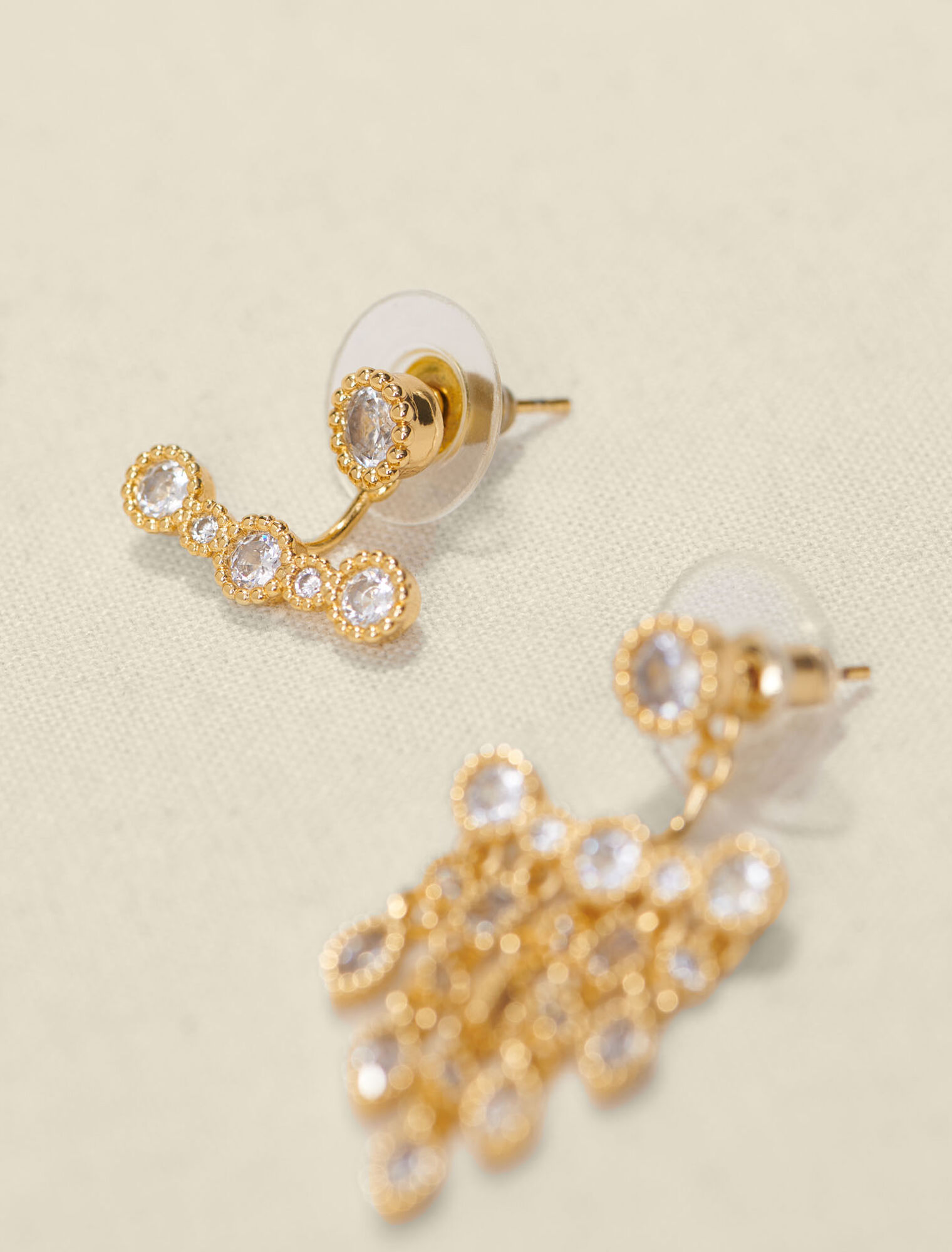 Asymmetric earrings